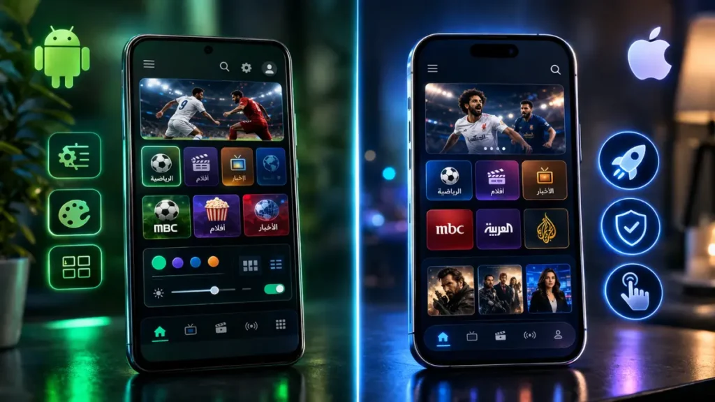 تشغيل IPTV على الهاتف